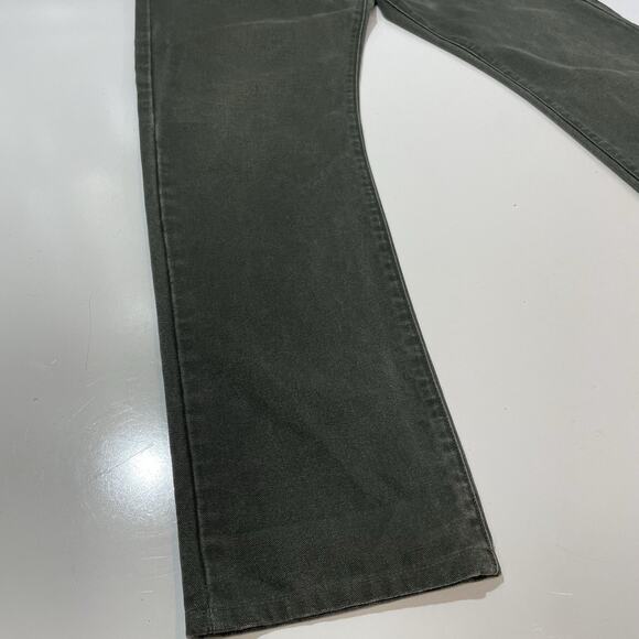 Baldwin Henley Jeans Men’s 33x31 Verdant Green Slim Straight Stretch USA Made - Picture 2 of 10